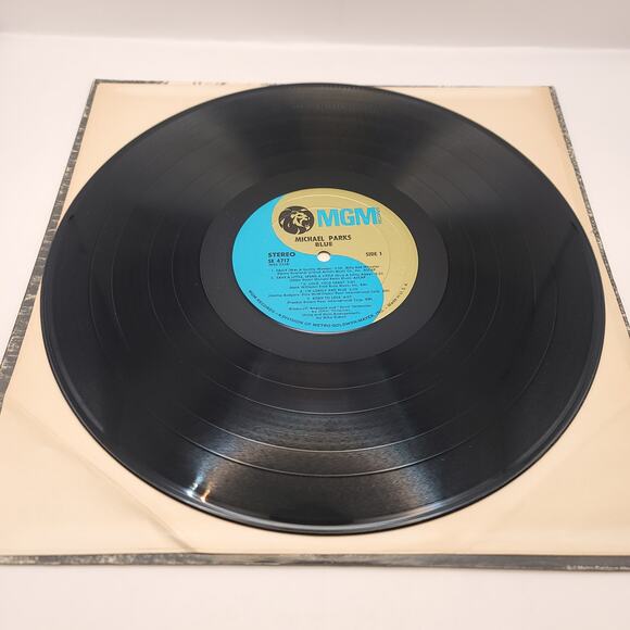 Michael Parks Blue Vinyl Record 1970 - Picture 3 of 6